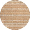Addison Chantille ACN803-Terracotta 8 ft. X 8 ft. Round Rug