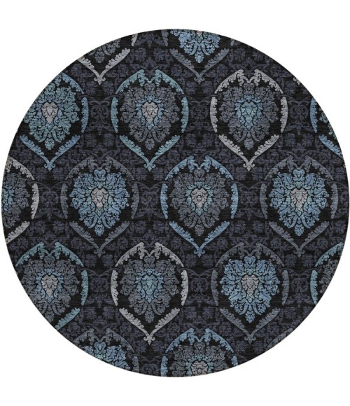 Addison Chantille ACN809-Blue 8 ft. X 8 ft. Round Rug