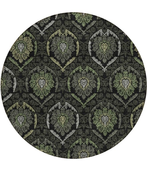 Addison Chantille ACN809-Green 8 ft. X 8 ft. Round Rug
