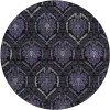 Addison Chantille ACN809-Purple 8 ft. X 8 ft. Round Rug