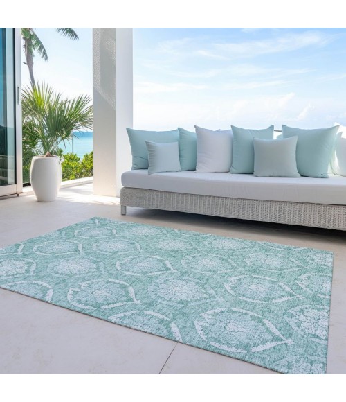 Addison Chantille ACN810-Turquoise 10 ft. X 14 ft. Rectangle Rug