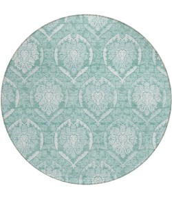 Addison Chantille ACN810-Turquoise 8 ft. X 8 ft. Round Rug