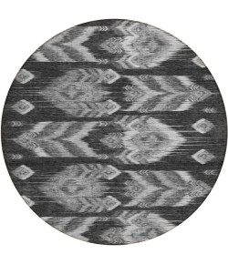 Addison Chantille ACN812-Black 8 ft. X 8 ft. Round Rug