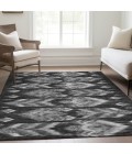 Addison Chantille Rug ACN812-Black 9 ft. X 12 ft. Rectangle - Rugs Town Addison Chantille ACN812-Black 9 ft. X 12 ft. Rectangle Rug
