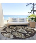 Addison Chantille ACN812-Brown 8 ft. X 8 ft. Round Rug