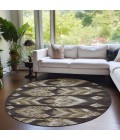Addison Chantille ACN812-Brown 8 ft. X 8 ft. Round Rug