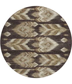 Addison Chantille ACN812-Brown 8 ft. X 8 ft. Round Rug