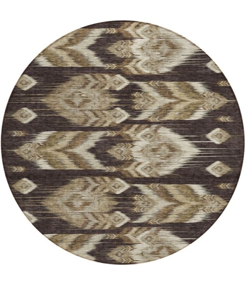Addison Chantille ACN812-Brown 8 ft. X 8 ft. Round Rug