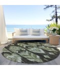 Addison Chantille ACN812-Olive 8 ft. X 8 ft. Round Rug