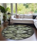 Addison Chantille ACN812-Olive 8 ft. X 8 ft. Round Rug
