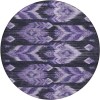 Addison Chantille ACN812-Purple 8 ft. X 8 ft. Round Rug