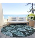 Addison Chantille ACN812-Teal 8 ft. X 8 ft. Round Rug