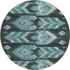 Addison Chantille ACN812-Teal 8 ft. X 8 ft. Round Rug