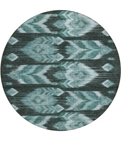 Addison Chantille ACN812-Teal 8 ft. X 8 ft. Round Rug