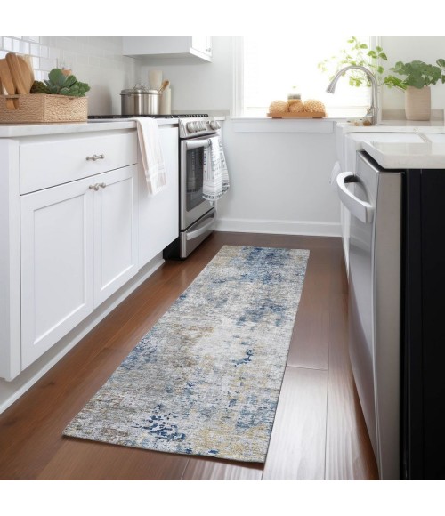 Addison Chantille ACN814-Blue 2 ft. 3 in. X 7 ft. 6 in. Rectangle Rug