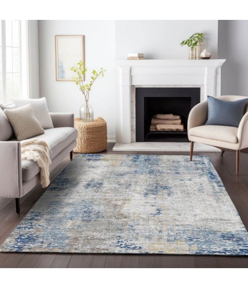 Addison Chantille Rug ACN814-Blue 9 ft. X 12 ft. Rectangle - Rugs Town Addison Chantille ACN814-Blue 9 ft. X 12 ft. Rectangle Rug