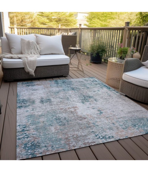 Addison Chantille Rug ACN814-Teal 9 ft. X 12 ft. Rectangle - Rugs Town Addison Chantille ACN814-Teal 9 ft. X 12 ft. Rectangle Rug