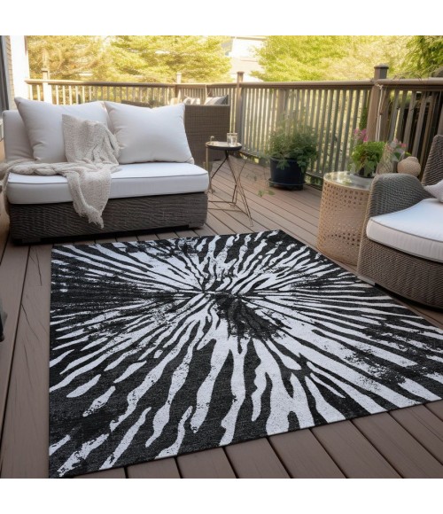 Addison Chantille Rug ACN818-Black 10 ft. X 14 ft. Rectangle - Rugs Town Addison Chantille ACN818-Black 10 ft. X 14 ft. Rectangle Rug