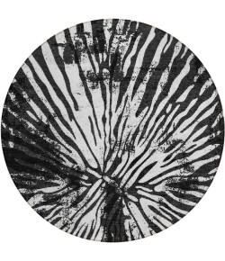 Addison Chantille ACN818-Black 8 ft. X 8 ft. Round Rug Addison Chantille ACN818-Black 8 ft. X 8 ft. Round Rug