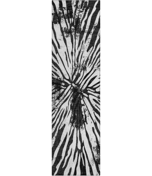 Addison Chantille Rug ACN818-Black 2 ft. 3 in. X 7 ft. 6 in. Rectangle - Rugs Town Addison Chantille ACN818-Black 2 ft. 3 in. X 7 ft. 6 in. Rectangle Rug