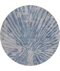 Addison Chantille Rug ACN818-Blue 8 ft. X 8 ft. Round - Rugs Town Addison Chantille ACN818-Blue 8 ft. X 8 ft. Round Rug