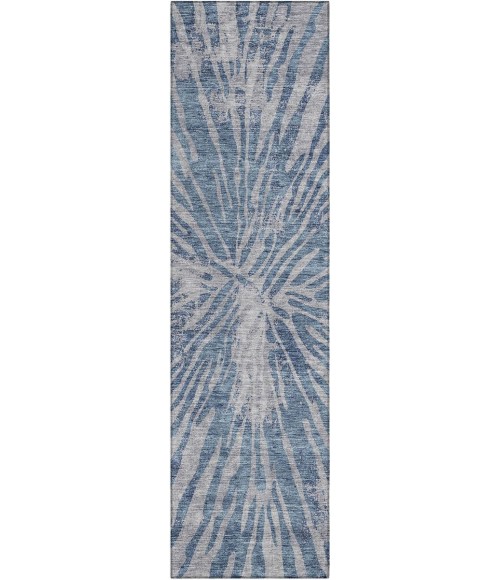 Addison Chantille Rug ACN818-Blue 2 ft. 3 in. X 7 ft. 6 in. Rectangle - Rugs Town Addison Chantille ACN818-Blue 2 ft. 3 in. X 7 ft. 6 in. Rectangle Rug