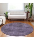 Addison Chantille ACN820-Plum 8 ft. X 8 ft. Round Rug
