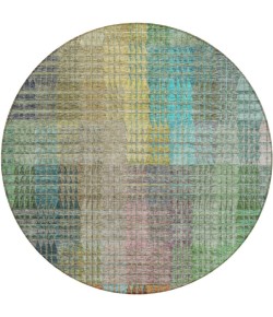 Addison Chantille ACN828-Green 8 ft. X 8 ft. Round Rug