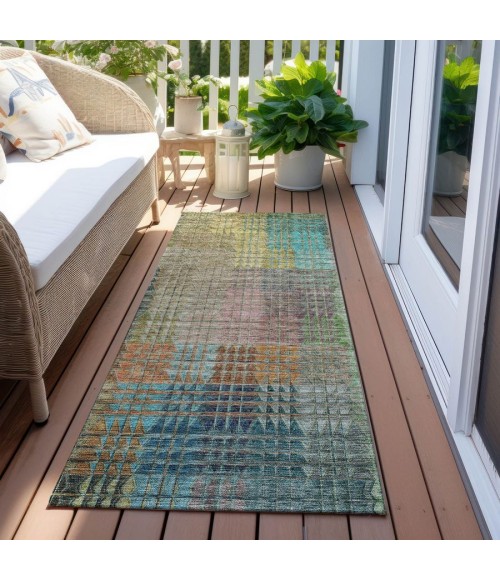 Addison Chantille ACN828-Green 2 ft. 3 in. X 7 ft. 6 in. Rectangle Rug