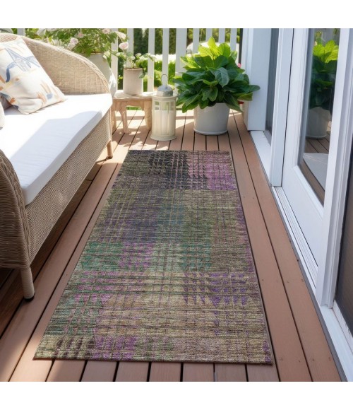 Addison Chantille ACN828-Plum 2 ft. 3 in. X 7 ft. 6 in. Rectangle Rug