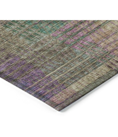 Addison Chantille ACN828-Plum 8 ft. X 8 ft. Round Rug