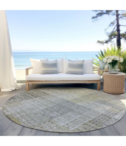 Addison Chantille ACN828-Taupe 8 ft. X 8 ft. Round Rug