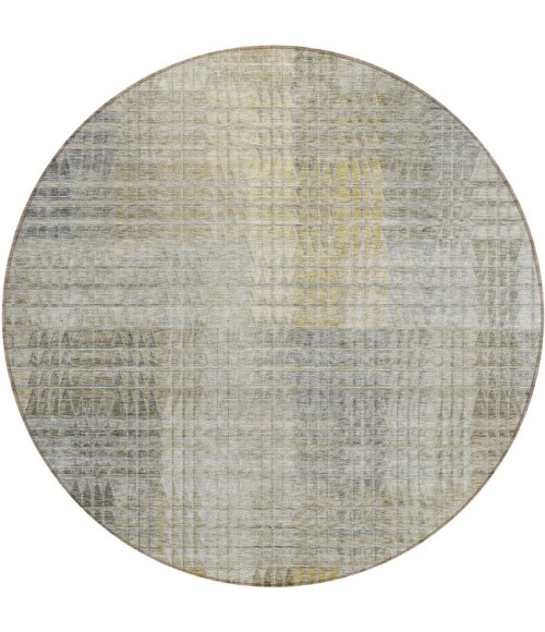 Addison Chantille ACN828-Taupe 8 ft. X 8 ft. Round Rug
