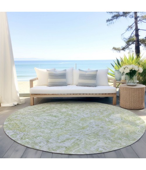 Addison Chantille ACN829-Green 8 ft. X 8 ft. Round Rug