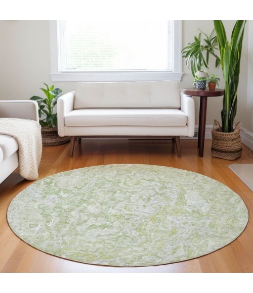 Addison Chantille ACN829-Green 8 ft. X 8 ft. Round Rug