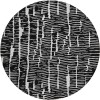 Addison Chantille ACN830-Black 8 ft. X 8 ft. Round Rug
