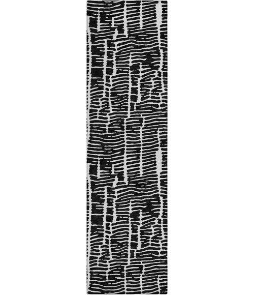 Addison Chantille ACN830-Black 2 ft. 3 in. X 7 ft. 6 in. Rectangle Rug