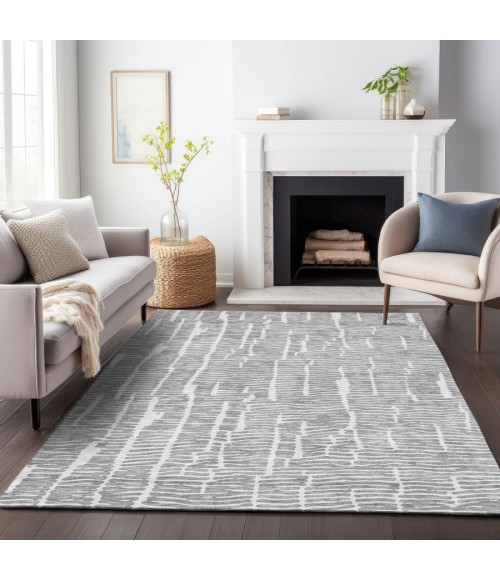Addison Chantille Rug ACN830-Gray 10 ft. X 14 ft. Rectangle - Rugs Town Addison Chantille ACN830-Gray 10 ft. X 14 ft. Rectangle Rug