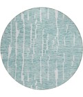 Addison Chantille ACN830-Teal 8 ft. X 8 ft. Round Rug
