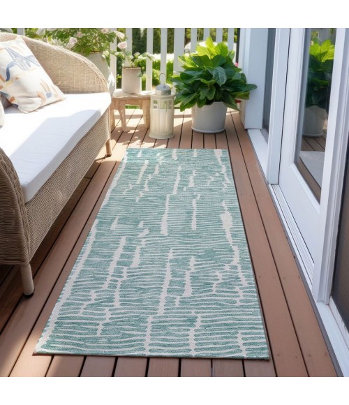 Addison Chantille ACN830-Teal 2 ft. 3 in. X 7 ft. 6 in. Rectangle Rug