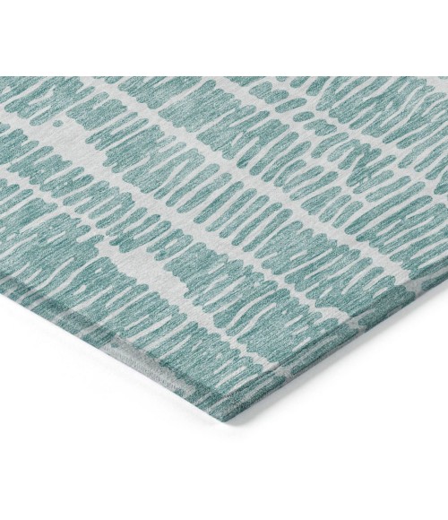Addison Chantille ACN830-Teal 8 ft. X 8 ft. Round Rug