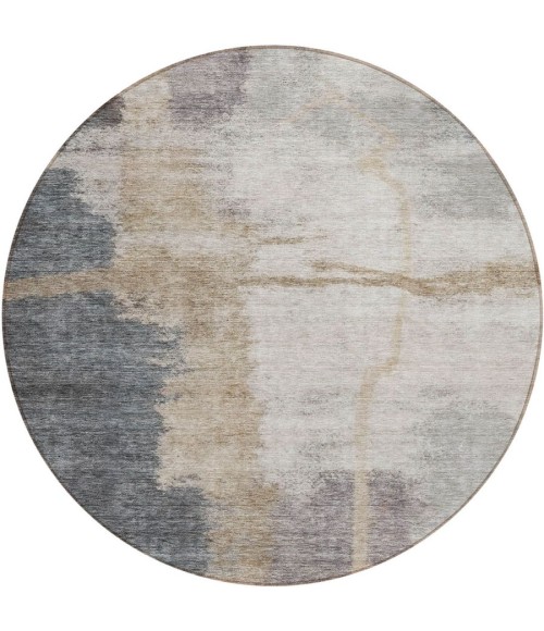 Addison Chantille Rug ACN831-Gray 8 ft. X 8 ft. Round - Rugs Town Addison Chantille ACN831-Gray 8 ft. X 8 ft. Round Rug