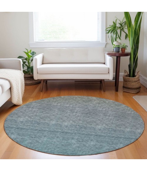 Addison Chantille ACN833-Teal 8 ft. X 8 ft. Round Rug