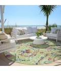 Addison Chantille ACN834-Aloe 8 ft. X 8 ft. Round Rug