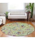 Addison Chantille ACN834-Aloe 8 ft. X 8 ft. Round Rug