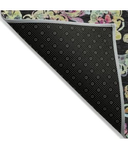 Addison Chantille ACN834-Black 8 ft. X 8 ft. Round Rug