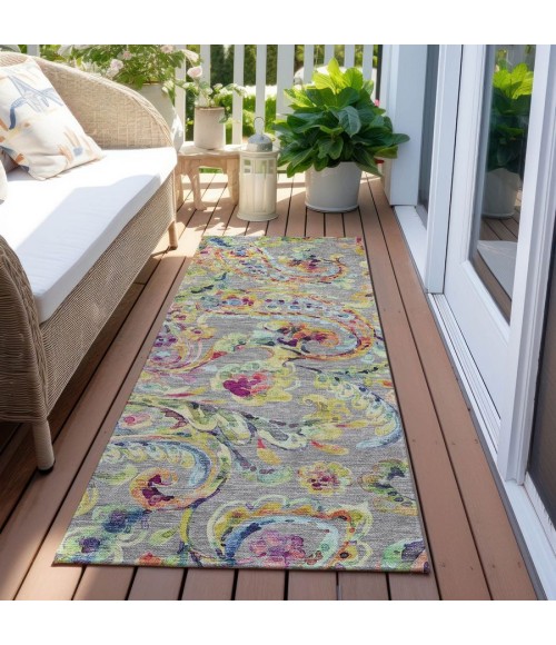 Addison Chantille ACN834-Gray 2 ft. 3 in. X 7 ft. 6 in. Rectangle Rug