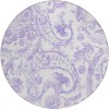 Addison Chantille ACN835-Lavender 8 ft. X 8 ft. Round Rug