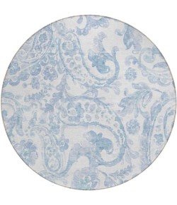 Addison Chantille ACN835-Sky 8 ft. X 8 ft. Round Rug