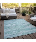Addison Chantille ACN837-Aqua 9 ft. X 12 ft. Rectangle Rug